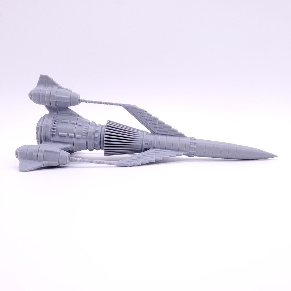 Thunderbird 3 - 3", 6", 12" or 18" Model - Custom Space Ship Kit Sci-fi