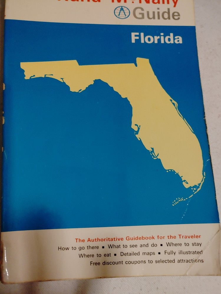 Rand McNally Guide Florida 1968