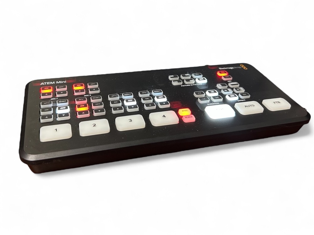 Blackmagic Design ATEM Mini HDMI Live Stream Switcher with Adapter