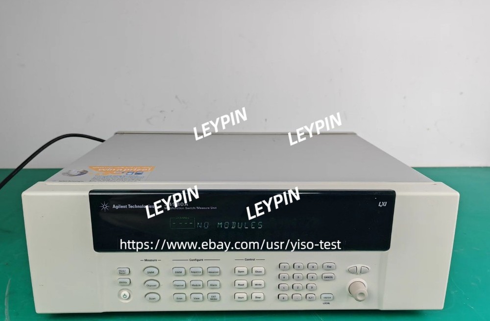 1 PCS Keysight Agilent 34980A Multifunction Switch Measurement Unit/Yi