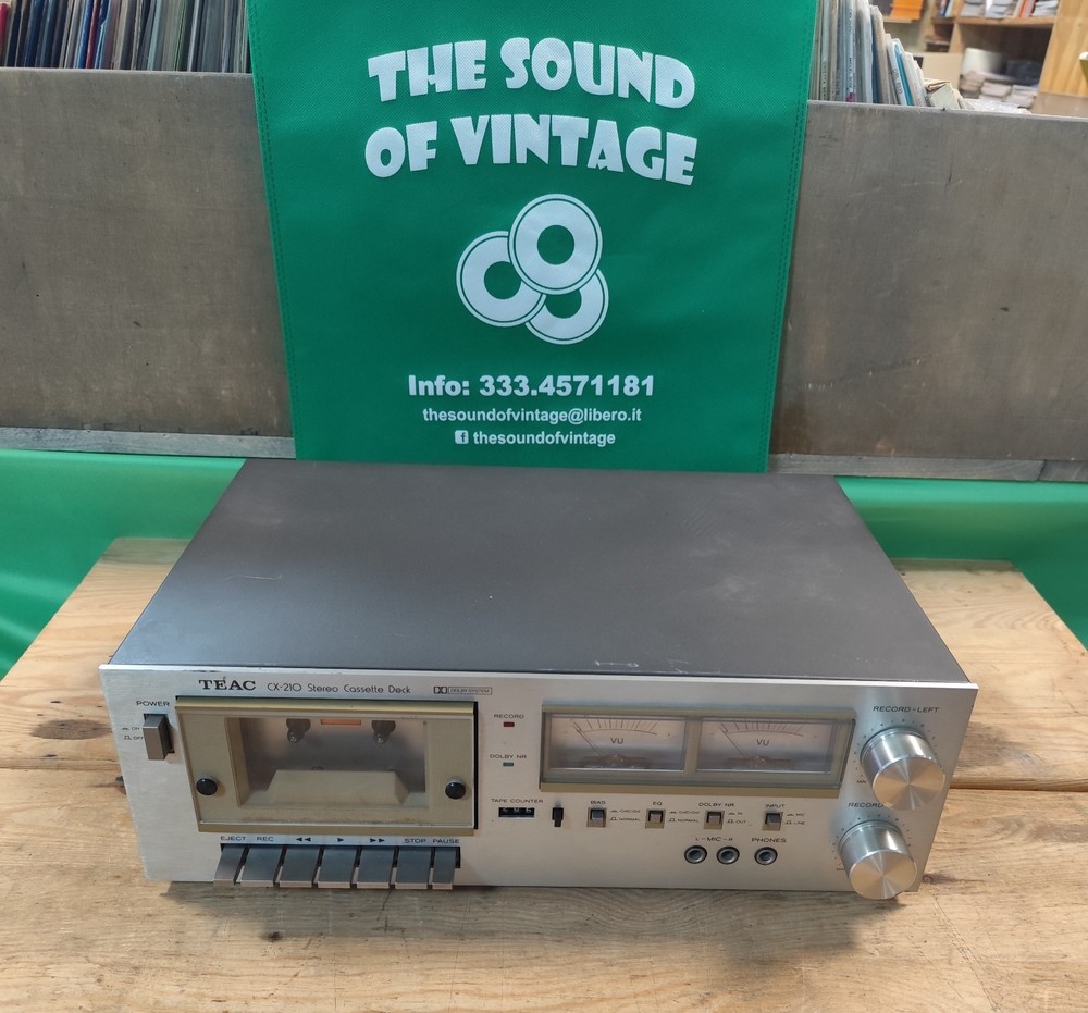 Teac - CX 210 - Cassette Plate