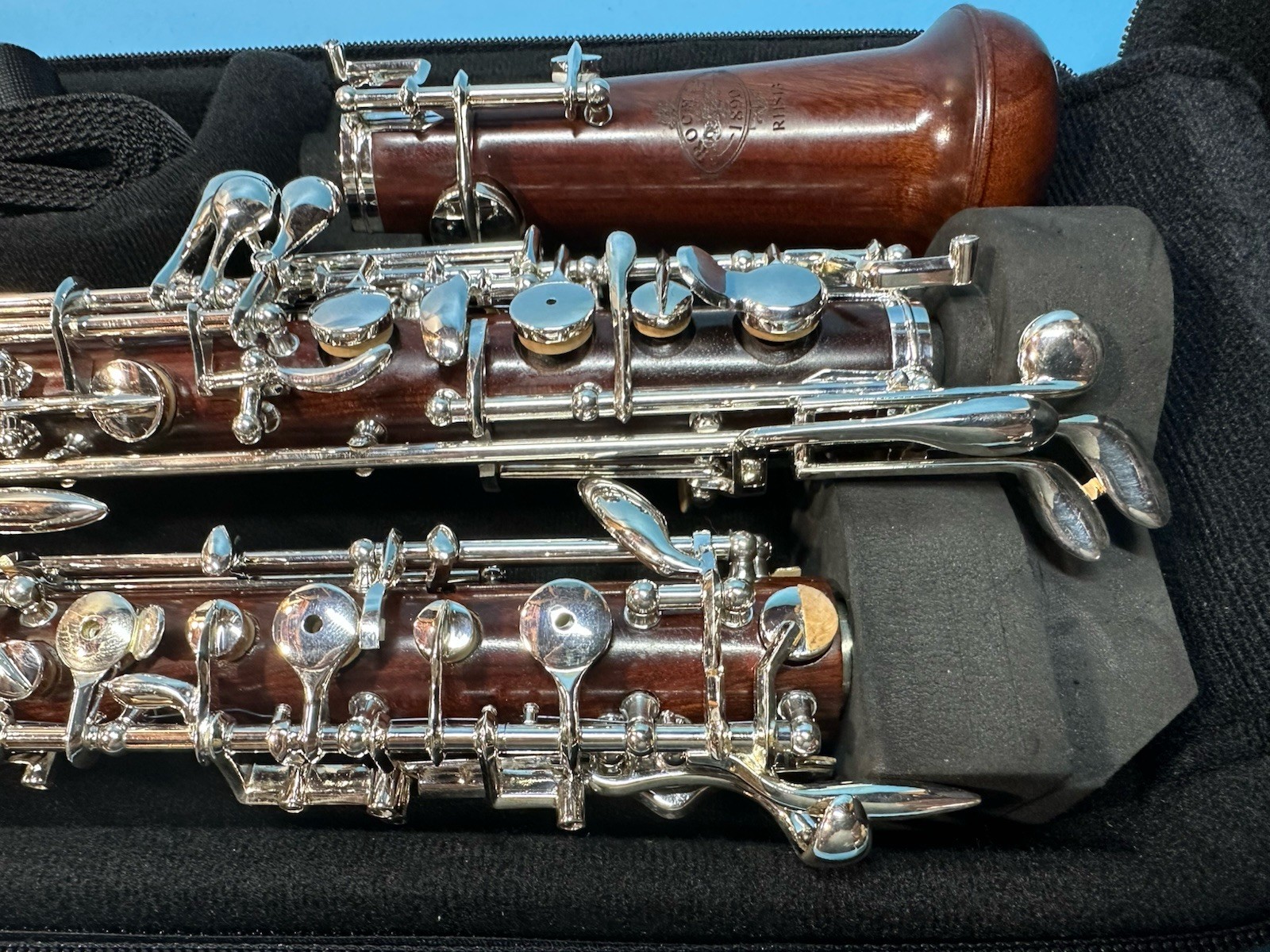 Rochix RHS13 Oboe with Case , Reed, and Accessories New Open Box Never Played