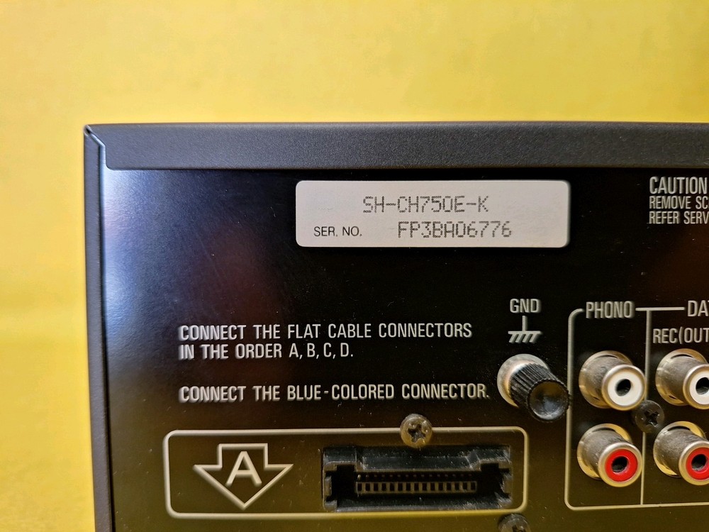 Technics SH-CH750 Stereo Sound Processor DSP Sound Field Processing unit Working