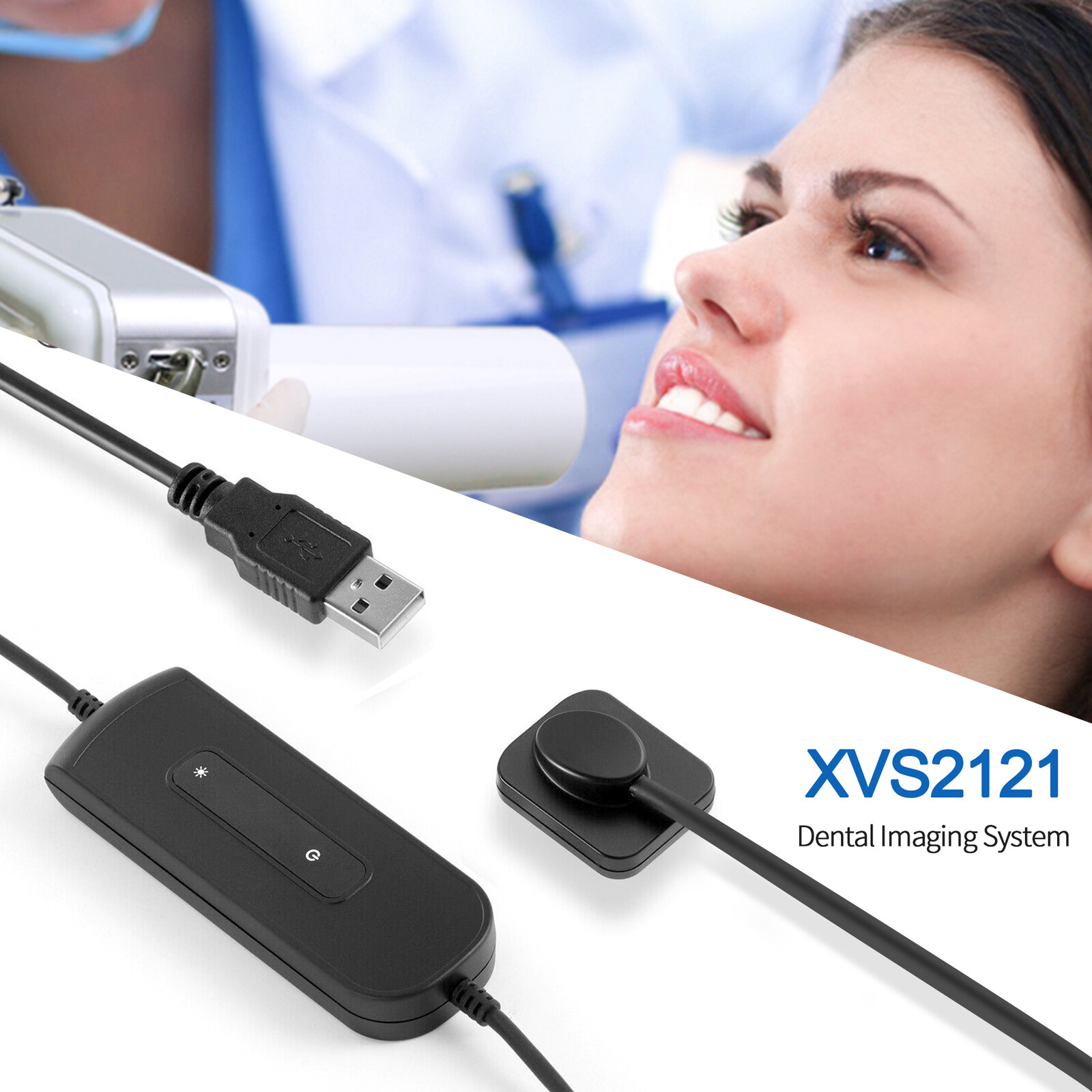 Digital Dental Xray Imaging System RVG X-ray Sensor Size 1.0 Veterinary Holder