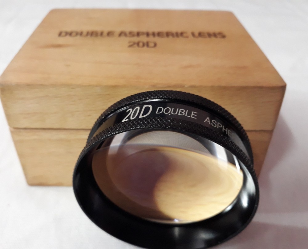 20D Double Aspheric Lens Slit Lamp Lens Ophthalmology & Optometry