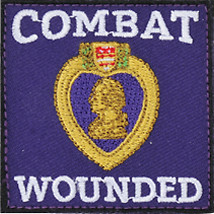Combat Wounded Square Patch
