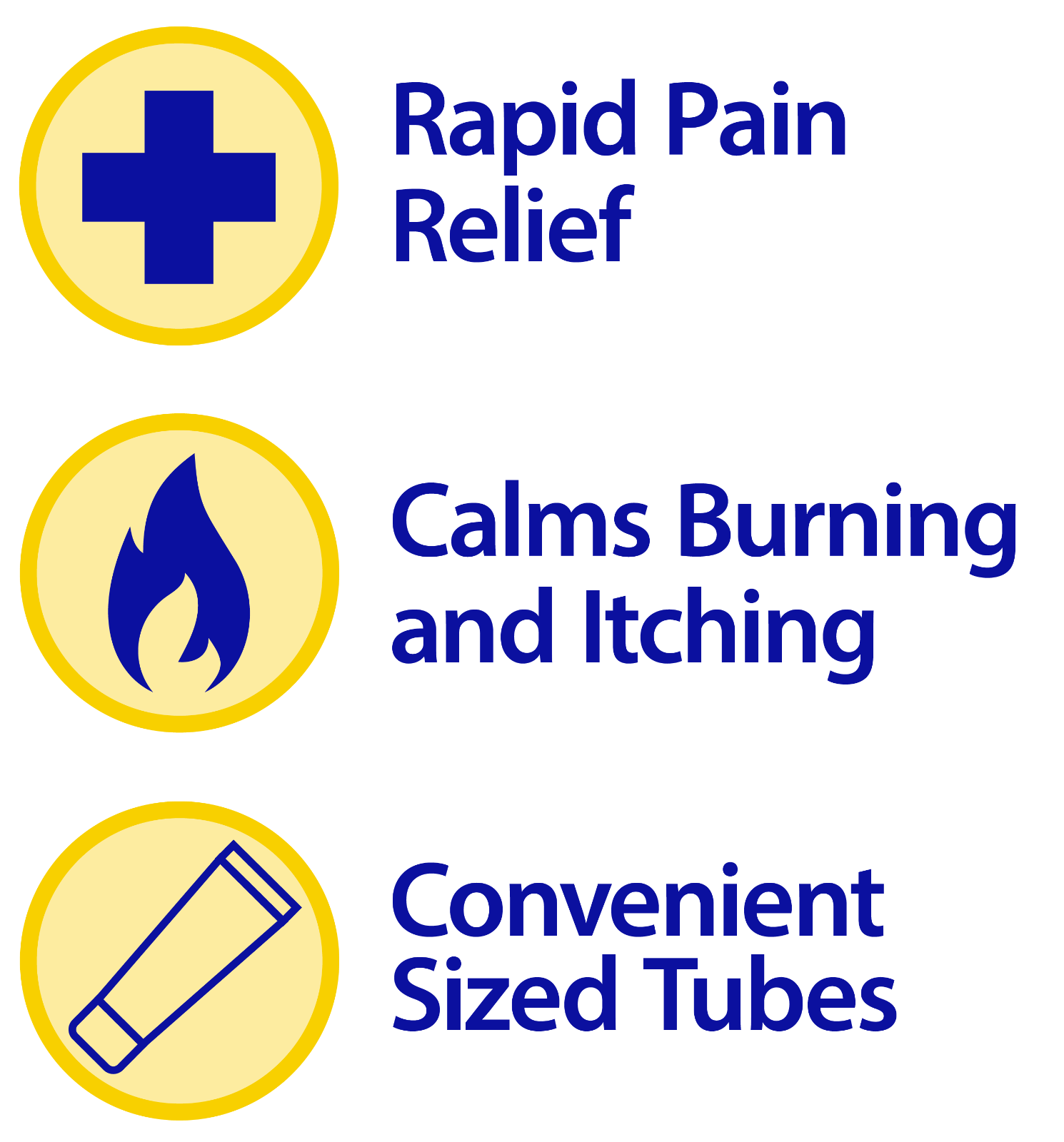 Hemorrhoidal Ointment 2 oz (Compare to PREPARATION H) - 3 pack