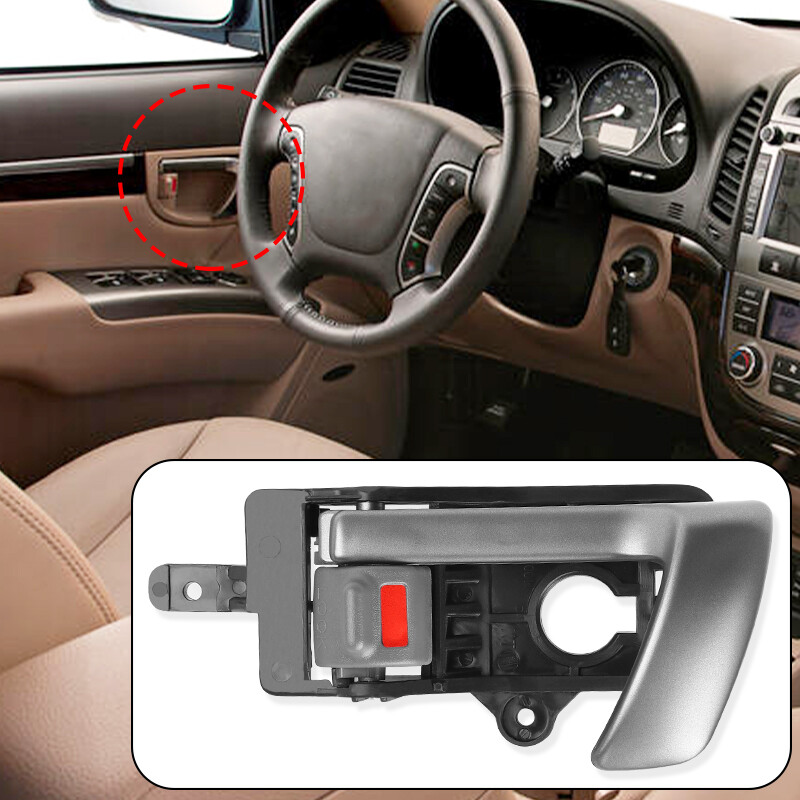 Interior Inner Inside Door Handle Driver Side For Hyundai Santa Fe 2007-2012
