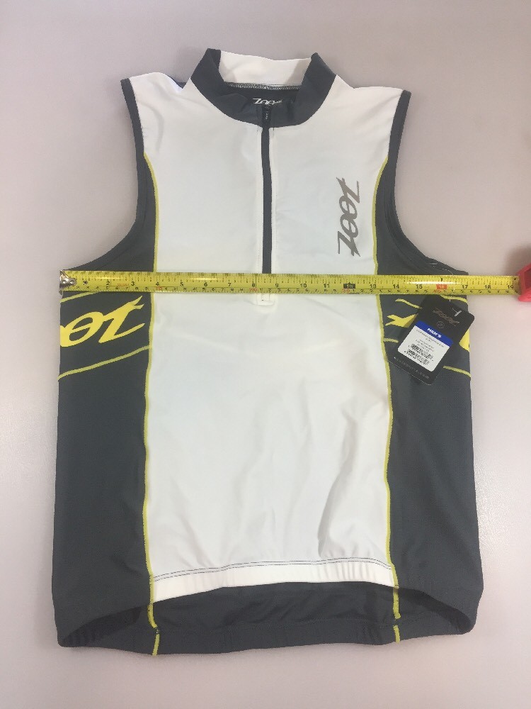 Zoot Mens Performance Tri Sleeveless Jersey Small S (5865)