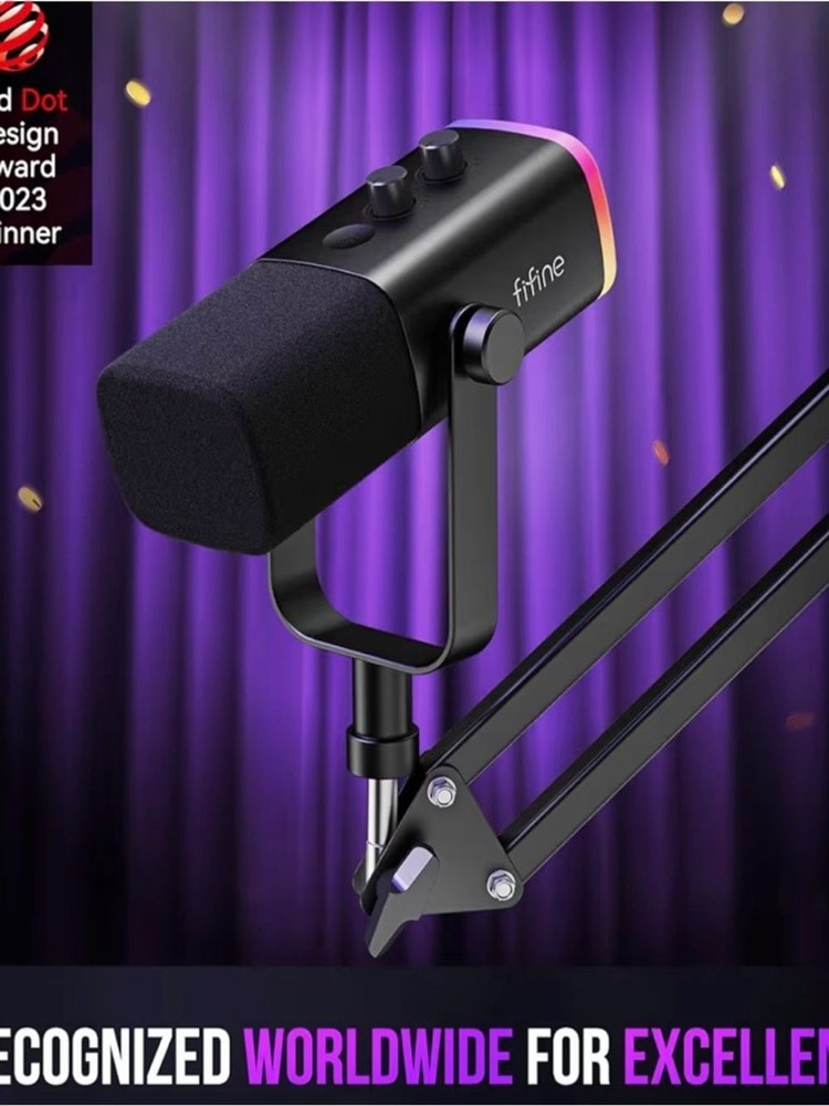 FIFINE XLR/USB Gaming Microphone Set