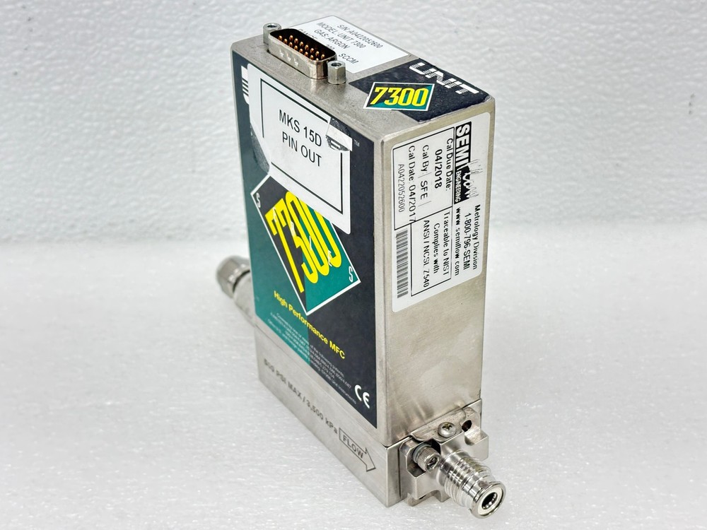 USED| Celerity / Unit UFC-7300 7300 Series High Performance Mass Flow Controller