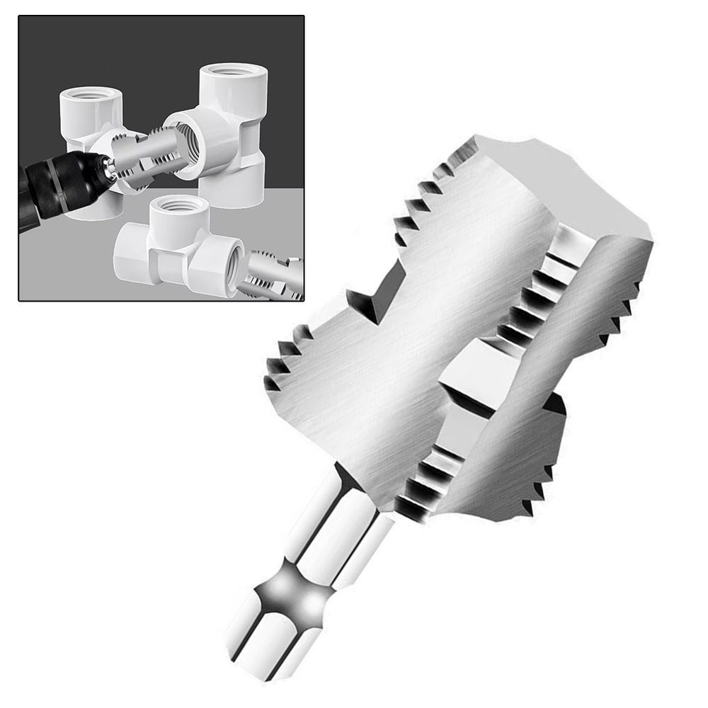 Metal Construction for Long Lasting Performance PVC Pipe Thread Opener