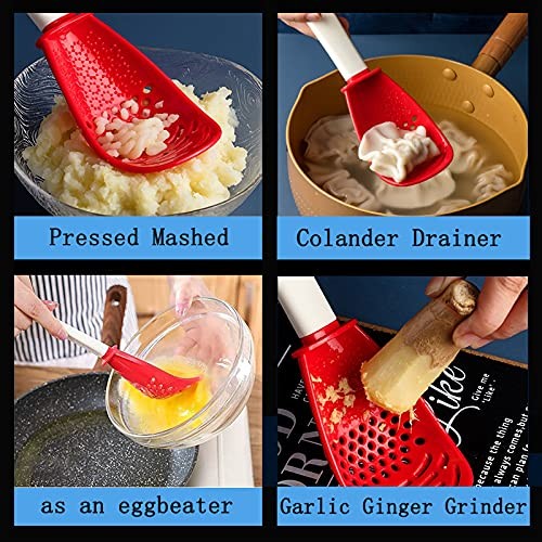 6in1 Multifunctional Kitchen Cooking Spoon- Kitchen Gadgets Strainers for egg...
