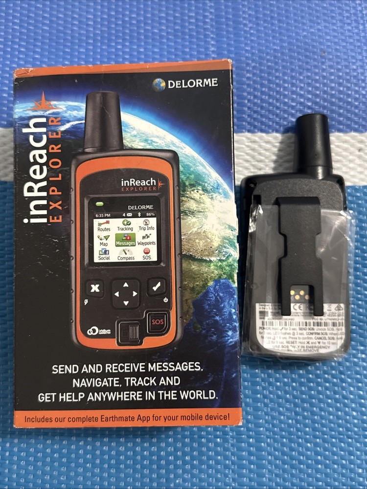 Garmin/Delorme Inreach explorer (open Box)