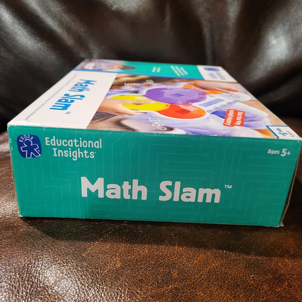 New In Box Math Slam Educational Insights Electronic Game