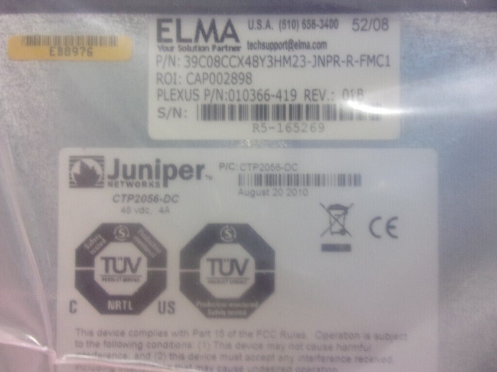 NEW SEALED BAG Juniper CTP2056-DC-02 Interface Module
