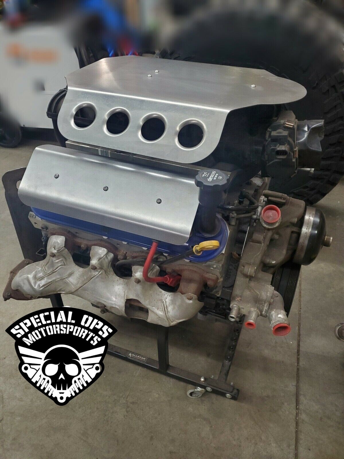 LS ENGINE / COIL COVER COMBO LSX LS3 LS1 LS6 *NOT UNIVERSAL *READ DESCRIPTION*