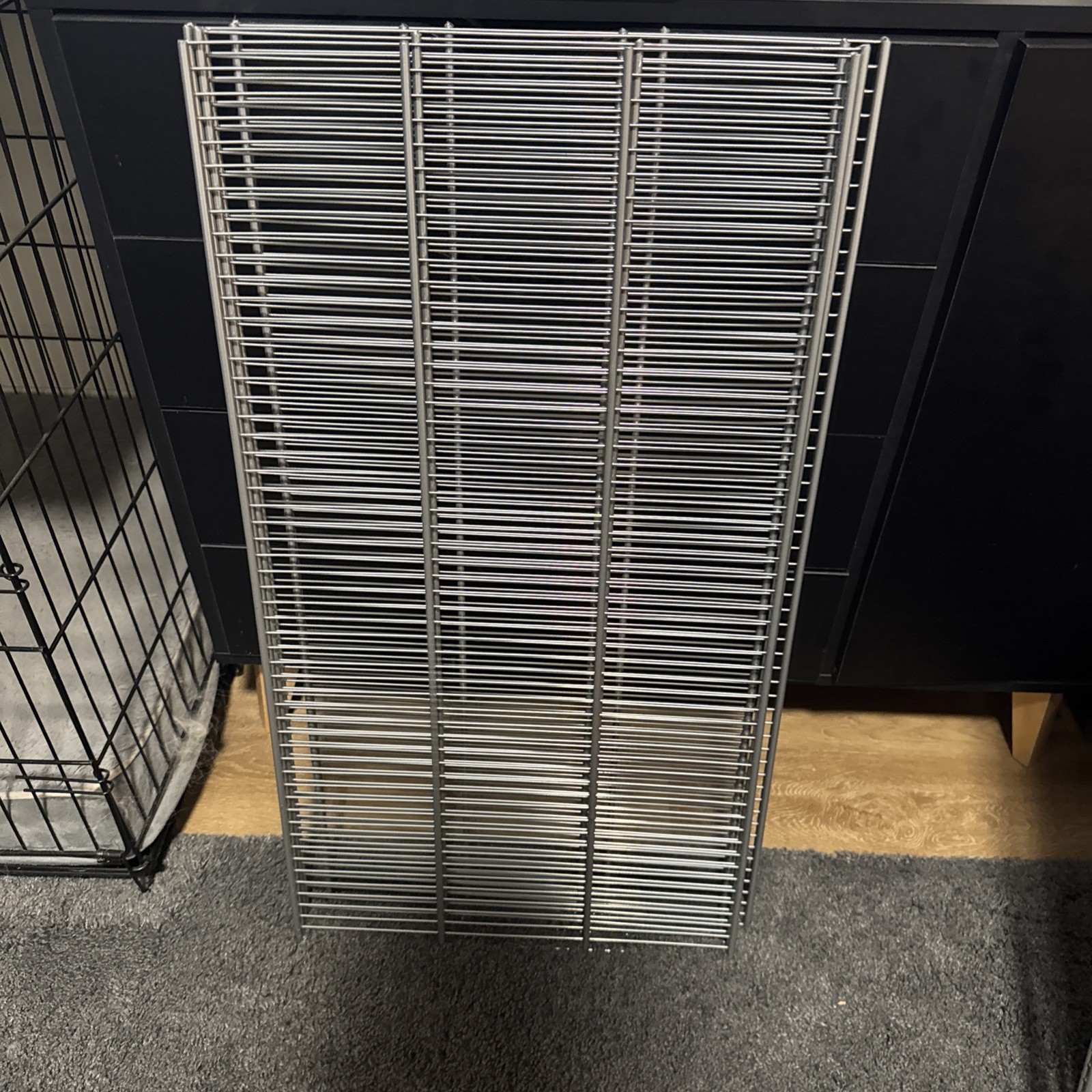 Elfa Wire Shelf Rack 16" X 30" Ventilated Storage Chrome Silver Metal Lot Of 2