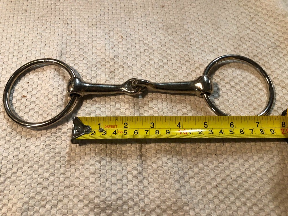 Pony Loose O-Ring Snaffle Bit 4-1/2 inch