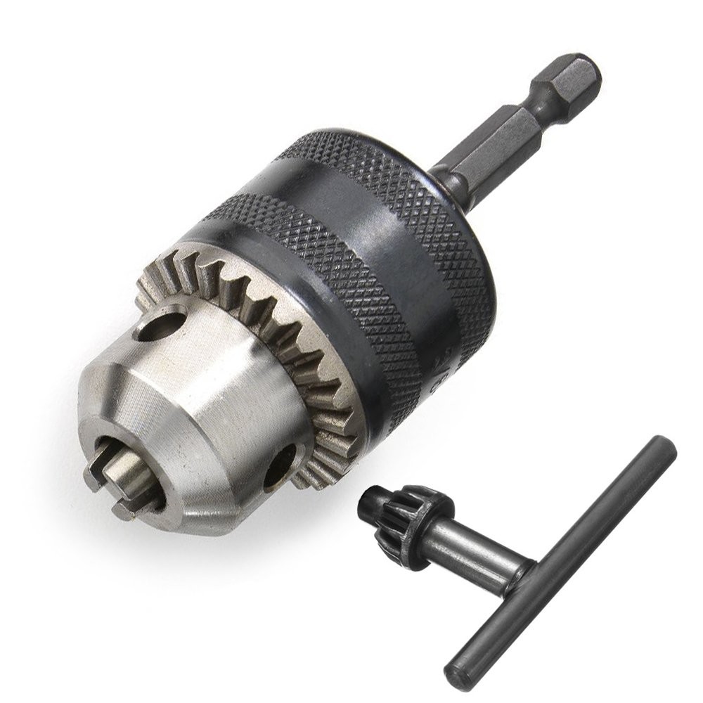 0.6-6.5mm Drill Chuck Adapter Converter Impact Drill Driver Bits Quick Connect