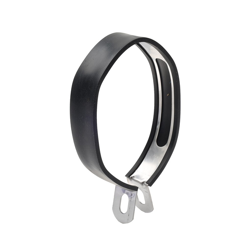 Universal Motorcycle Exhaust Clamp Mount Bracket Fixed Ring Hanger Support