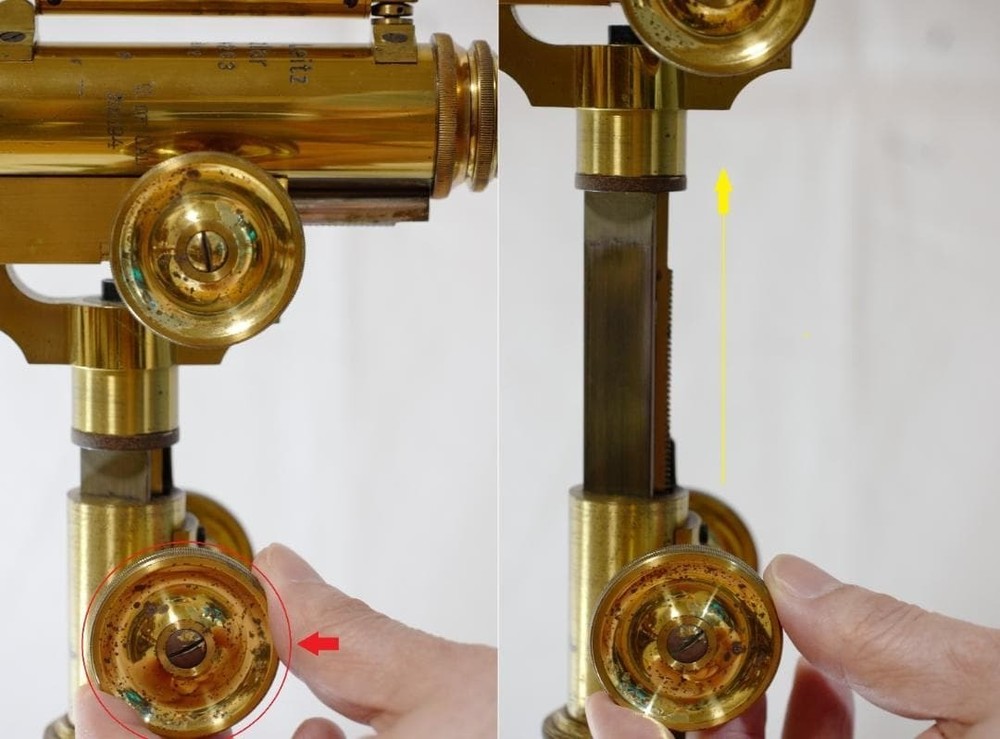 Antique Microscope No. 34: Ernst Leitz Vertical Reading Microscope