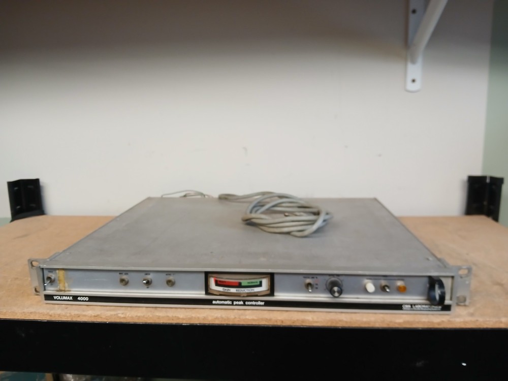 CBS Volumax Peak Controller Limiter Rack Compressor 4000