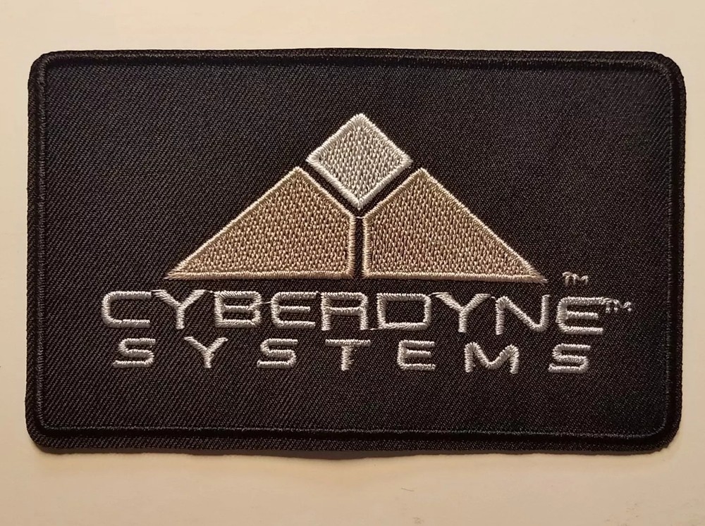 Terminator Cyberdyne Systems Logo embroidered Patch 3 inches tall