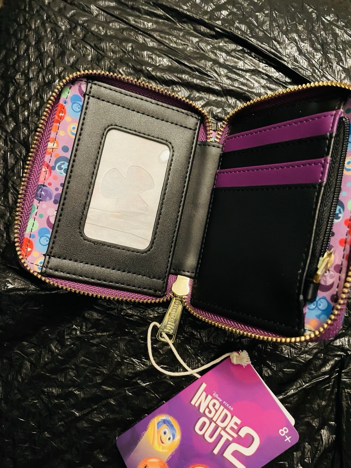 New! Loungefly Disney / Pixar Wallet — “Inside Out 2”