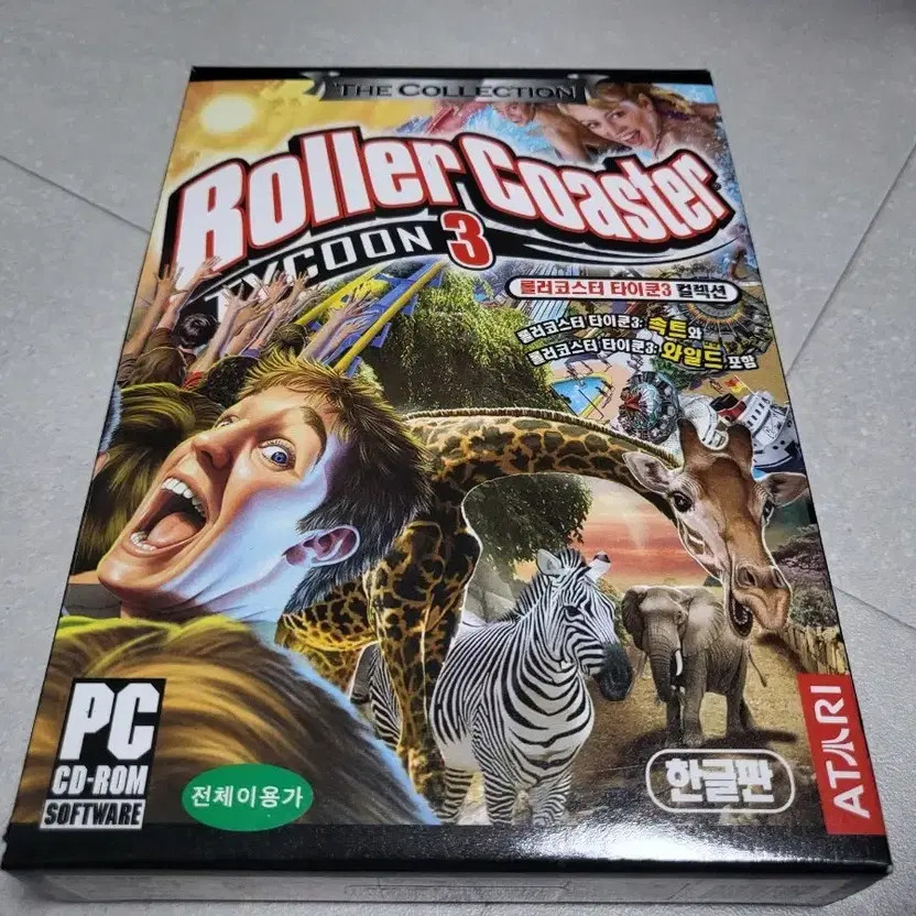 RollerCoaster Tycoon 3 Collection PC Game Rare