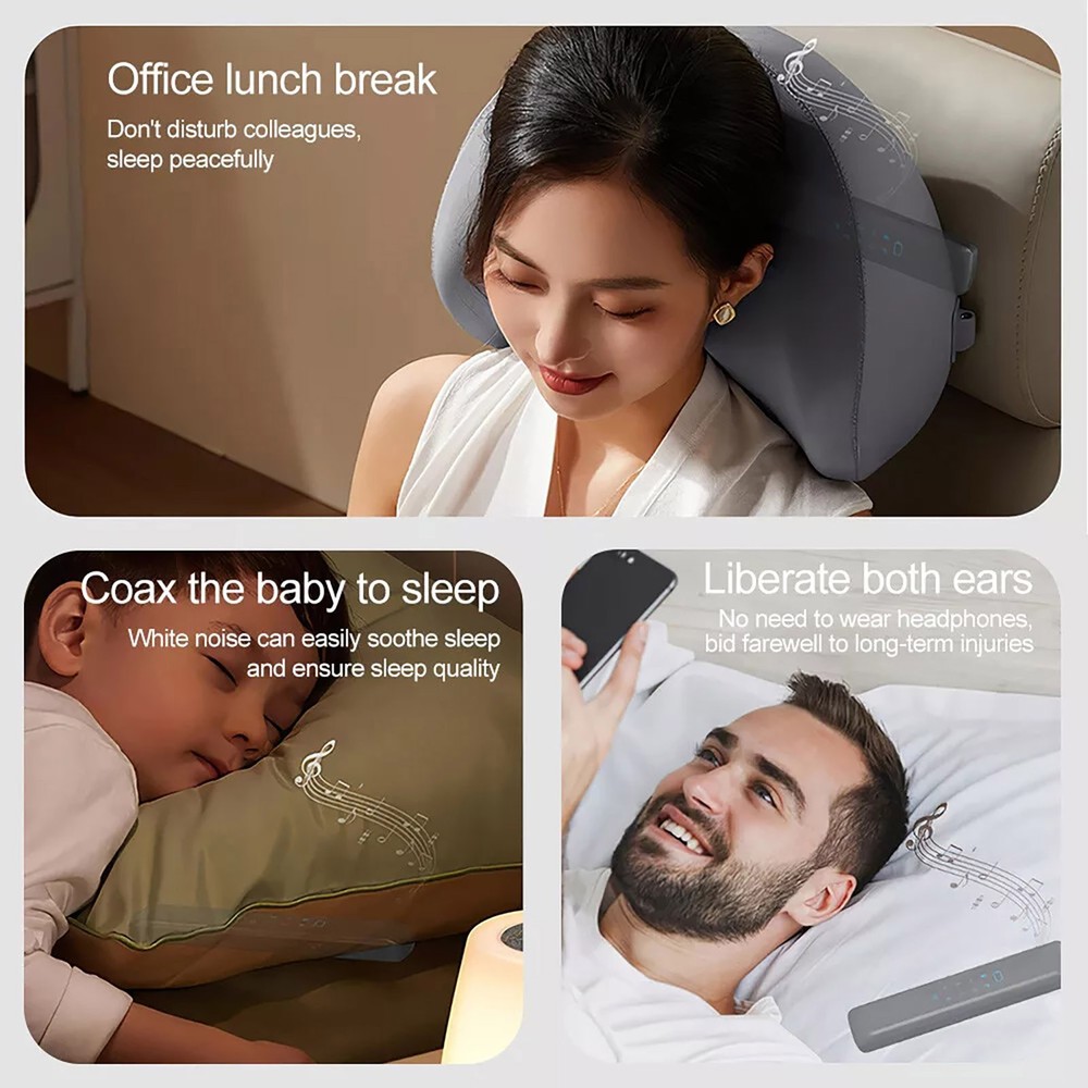 Plastic Under Pillow Speaker Rechargeable Bone Conduction Sound Box