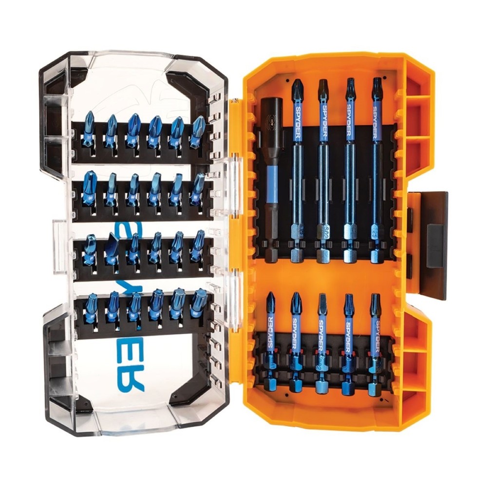Spyder 34-Piece Impact Driver Bit Kit 19079
