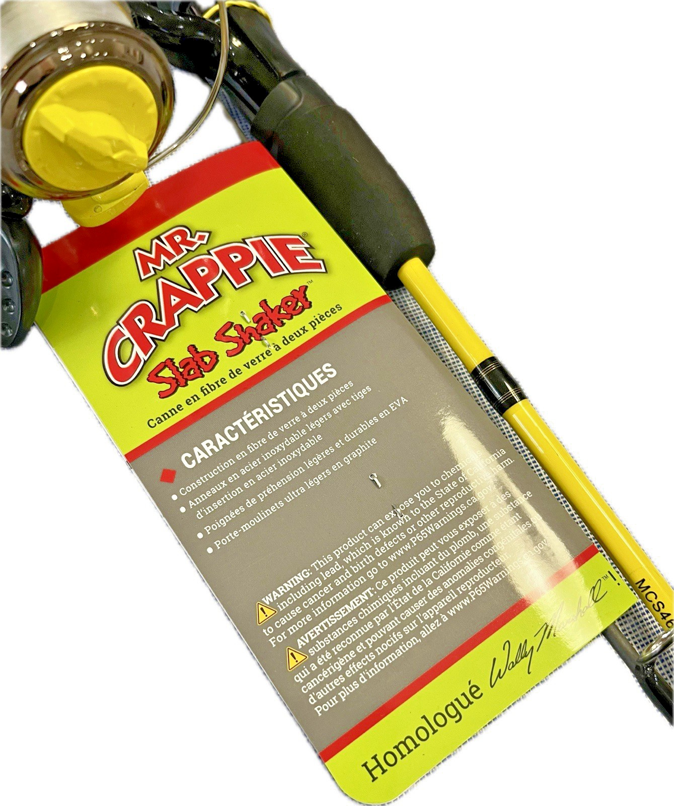 NEW APACHE Spinning Reel 5.5:1 Ratio w 4’6” LEWS Crappie Slab Shaker Lt Wt Rod