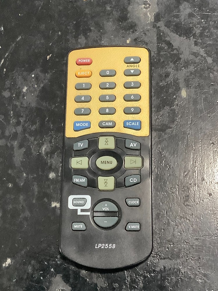 LP 2558  REMOTE CONTROL FOR MODELS LISTING BELOW