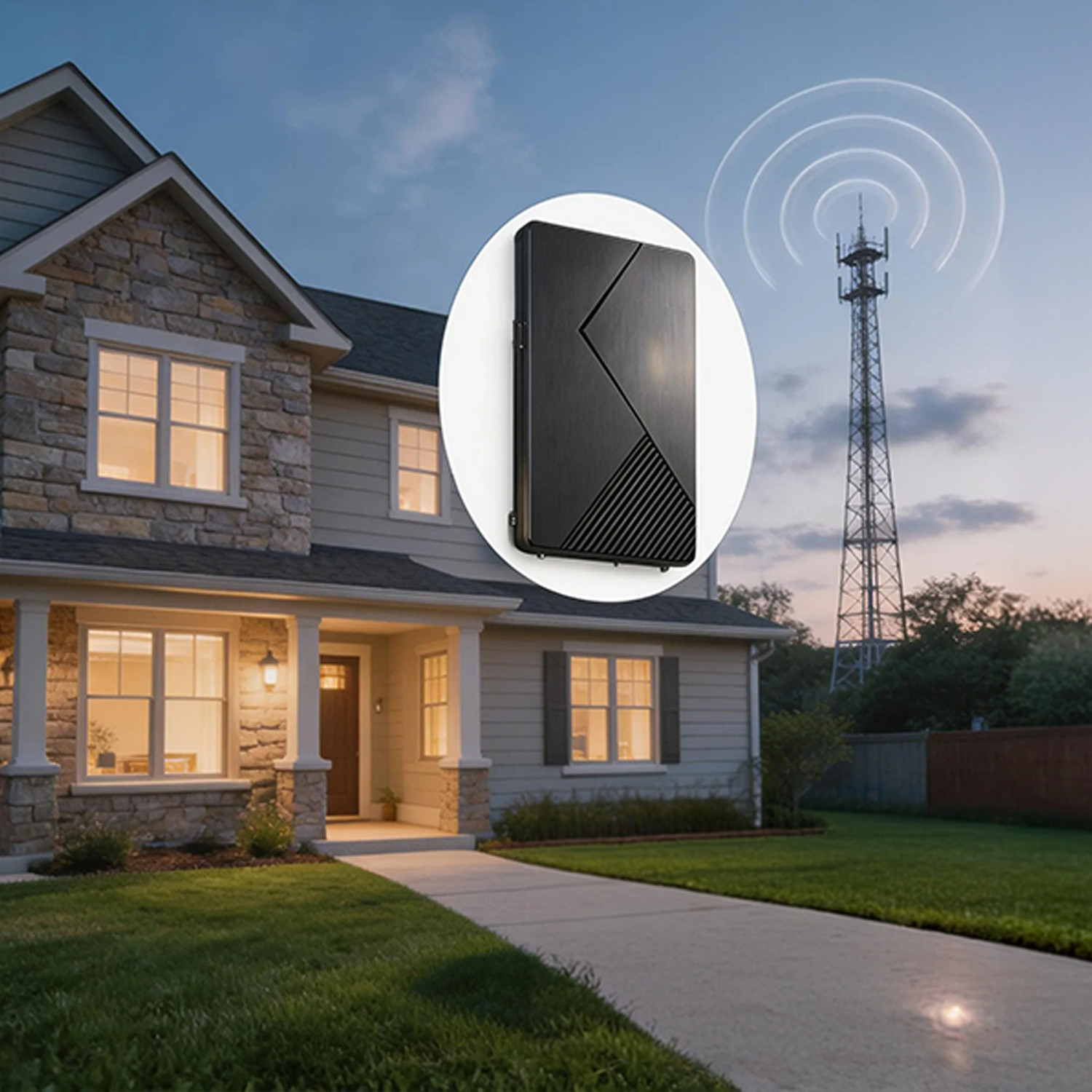 Amplified HD Reception with Signal Booster 4K Ready for Local Channels LongRange