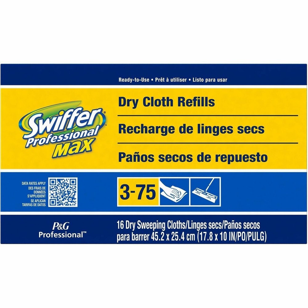 Swiffer Max Sweeper Refill - 17.88" Width X 10" Depth - Cloth (37109_40)