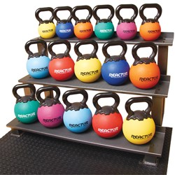 Reactor 8" Rubber Kettlebell (10lb)