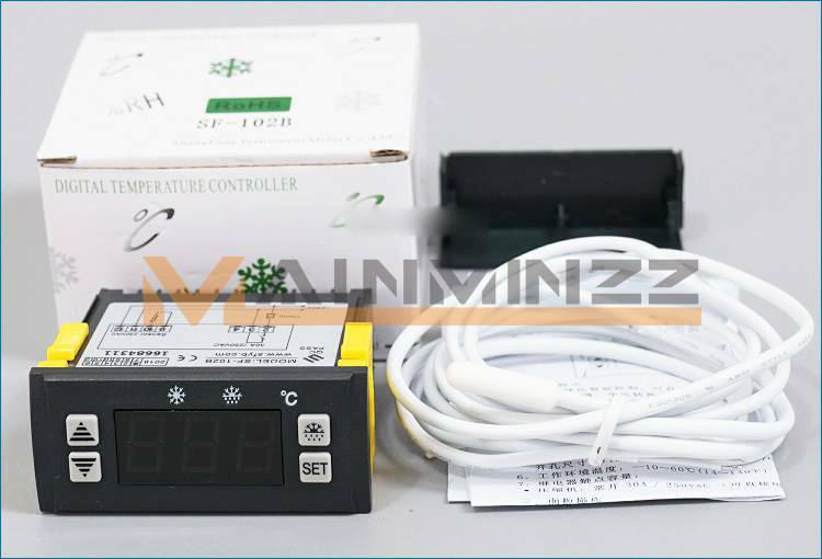 1PC SHANGFANG SF-102B Temperature Controller SF102B New