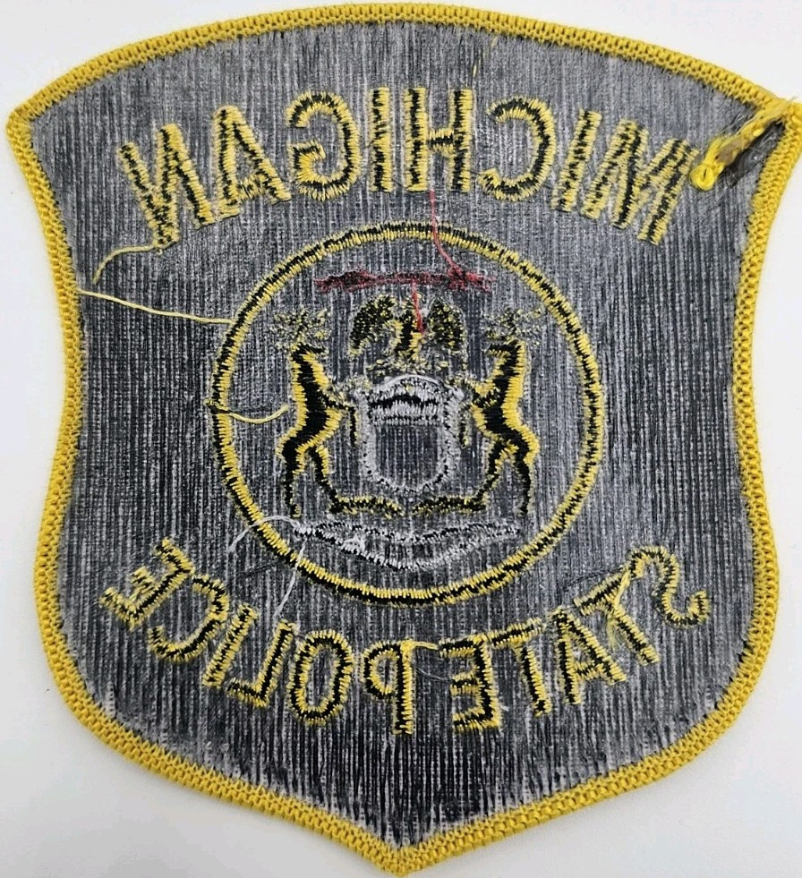 Michigan State Police Patch