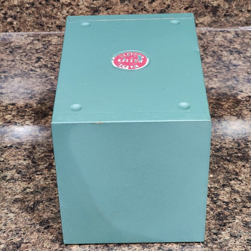 Vintage WARDS MASTER QUALITY Metal 4 Drawer Small Parts Cabinet – Green Awesome