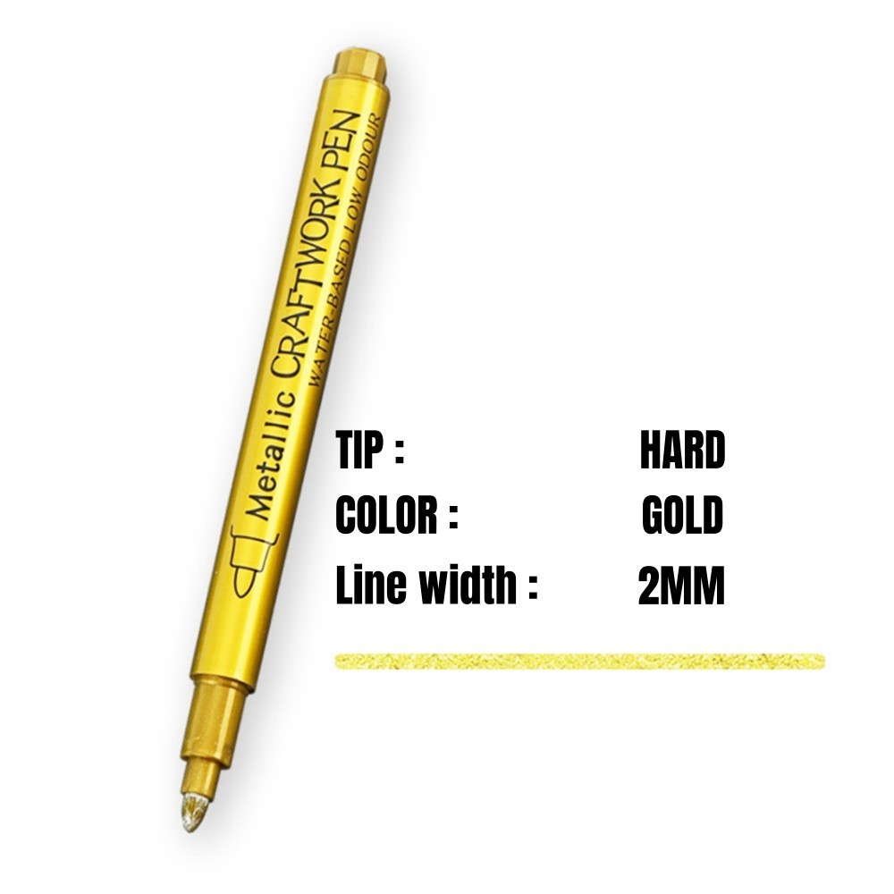 Waterproof Permanent Paint Marker Pen for Car Tyre Tire Tread Rubber Metal US