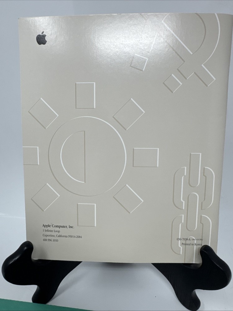 Apple Multiple Scan 1705 Display User Manual With Sealed Floppy Software