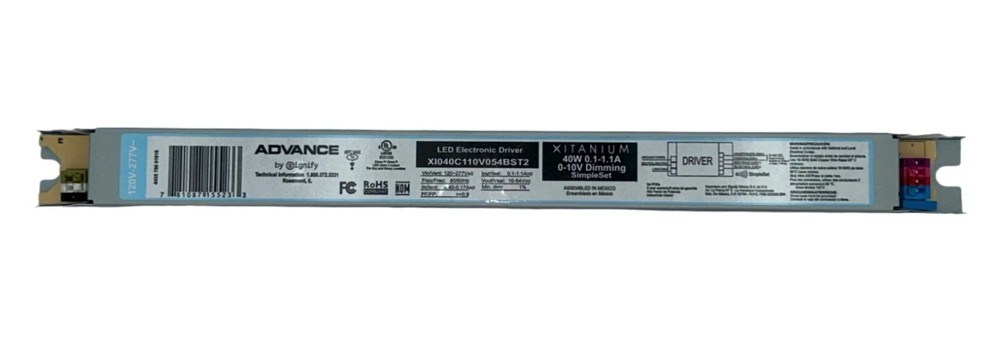 Advance LED Electronic Driver XI040C110V054BST2
