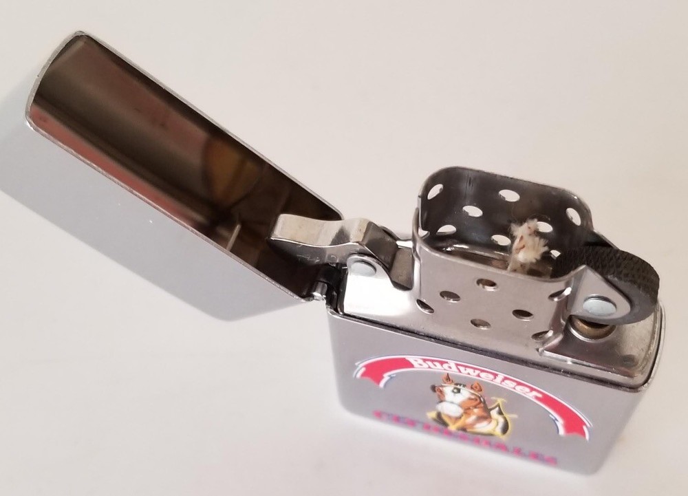 ZIPPO Budweiser Clydesdale 1994 Unfired Lighter
