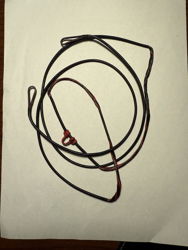 Bowtech Insanity CPX Red and Black Bow String - 60"