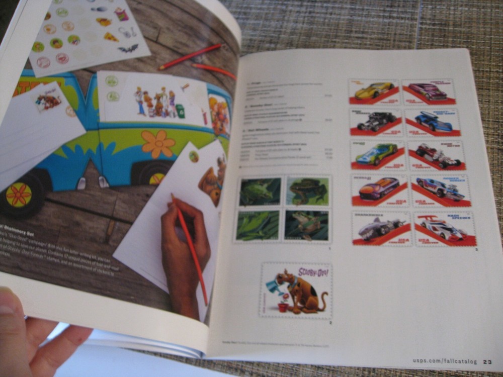 USA Philatelic Catalog 2020 - Mayflower/ Hot Wheels/ Scooby Doo