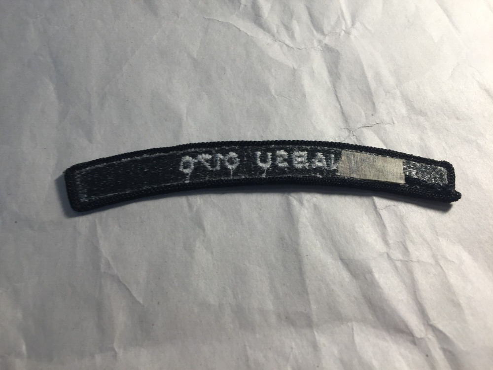 Nabsu 0170 -US Navy Ship Tab (sew on patch)