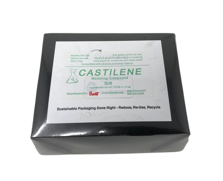 Chavant Castilene - Soft - 1/2 Case - 8 Bricks