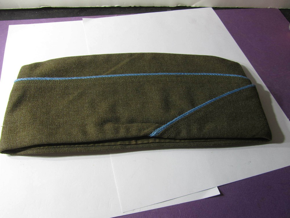 ORIGINAL KOREAN WAR US AIRBORNE PARATROOPER OVERSEAS INFANTRY CAP HAT-SIZE 7