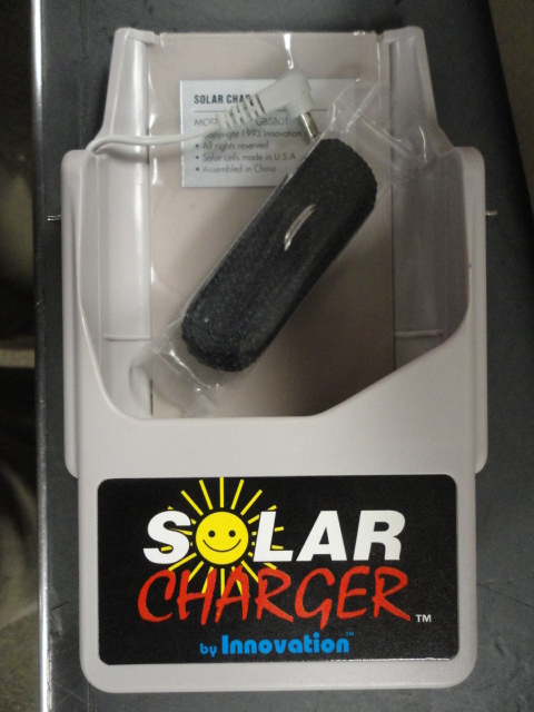 Original Nintendo Gameboy Solar Charger Rechargeable Battery Pack no Box